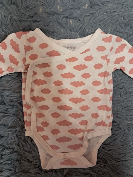 Body niemowlęce z długim rękawem 62 - 68 cm Lupilu