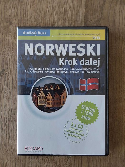 CD z nagraniami- Norweski- Krok dalej- poziom A2-B1