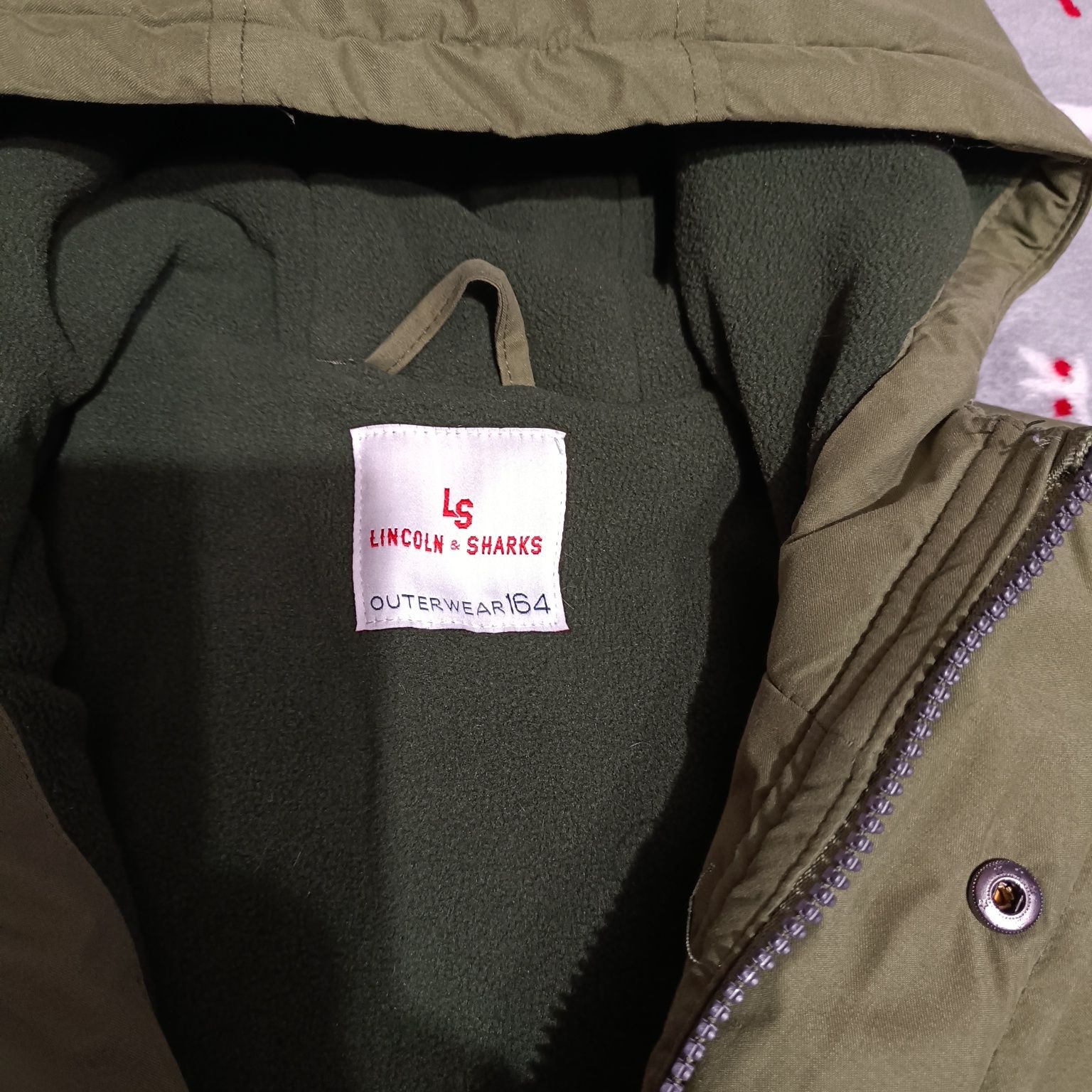 Chłopięca Parka 5 10 15 roz. 164