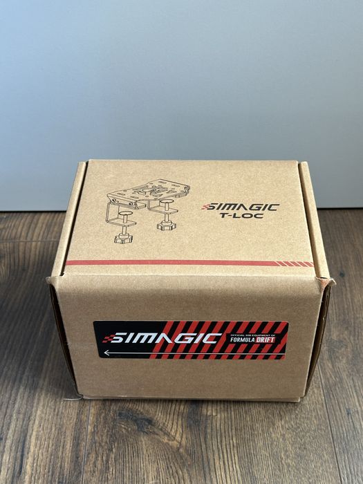 Simagic T-LOC – uchwyt biurkowy do kierownicy, nowy zestaw