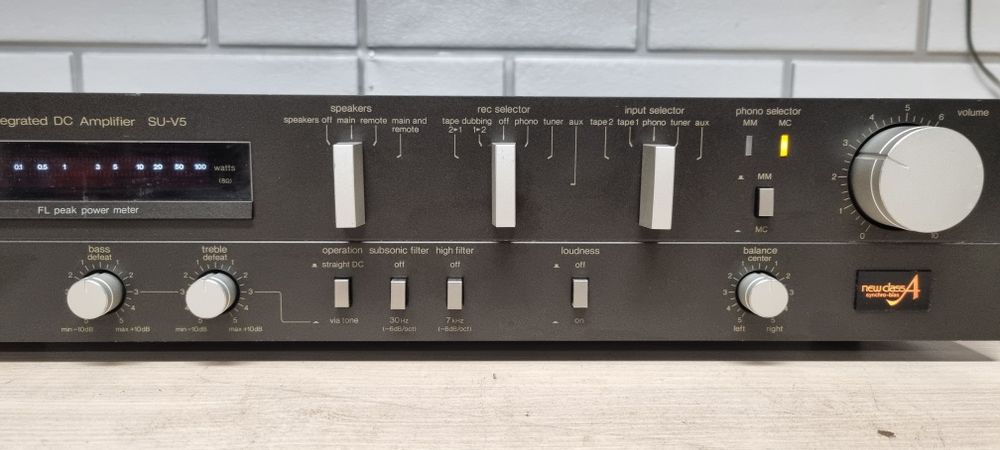 Wzmacniacz TECHNICS SU-V 5. Clasa A.