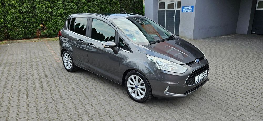 Ford B-MAX ,Titanium, 100% Fabryczny Lakier, 100% kpl. dok. serwisowa, Top Auto