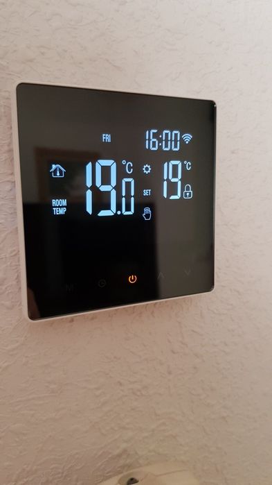 Термостати терморегулятори для котла та теплої підлоги