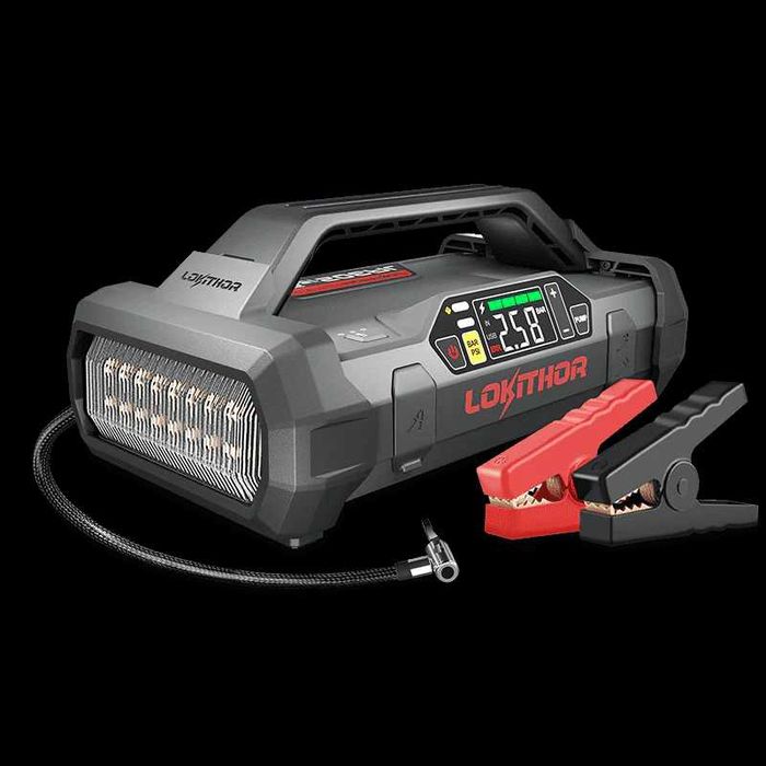 Rozrusznik awaryjny ze sprężarką powietrza 2500Amp LOKITHOR JA302