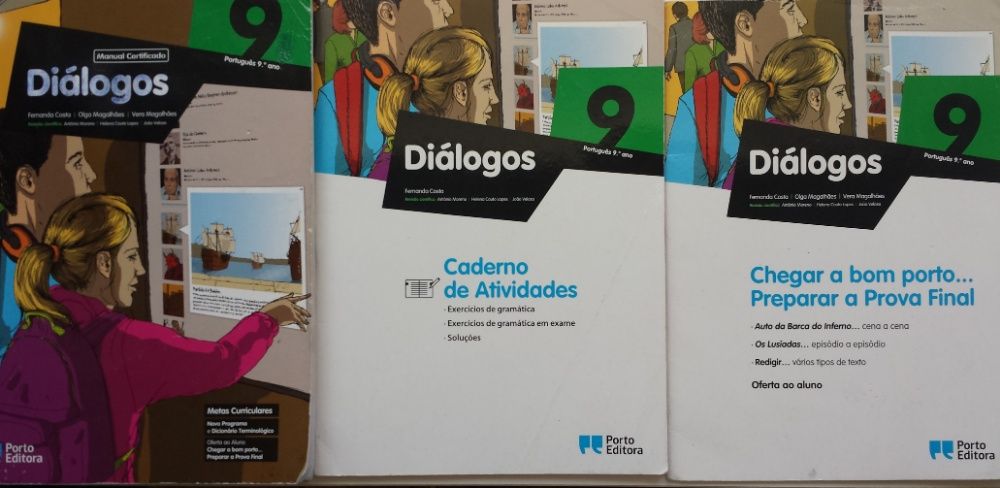 Português 9ºAno (manuais e cadernos de atividades)