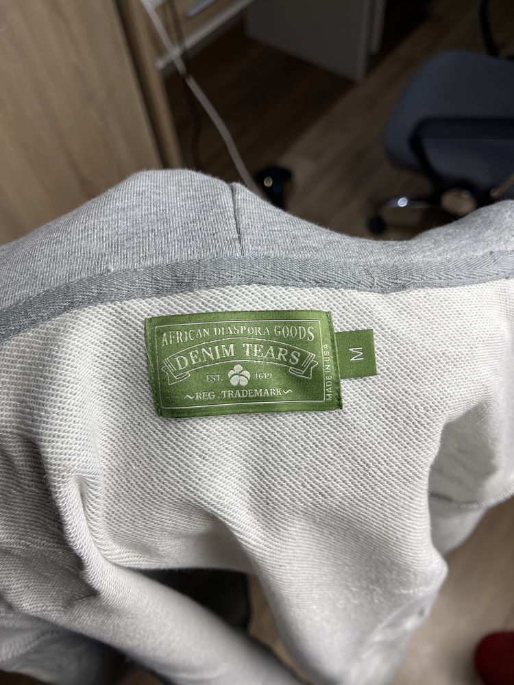 Denim Tears The Cotton Wreath Sweatshirt Gray (Bluza)