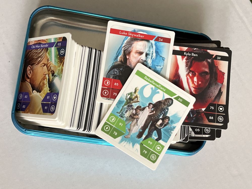 Karty plastikowe Star Wars Kaufland 130 szt