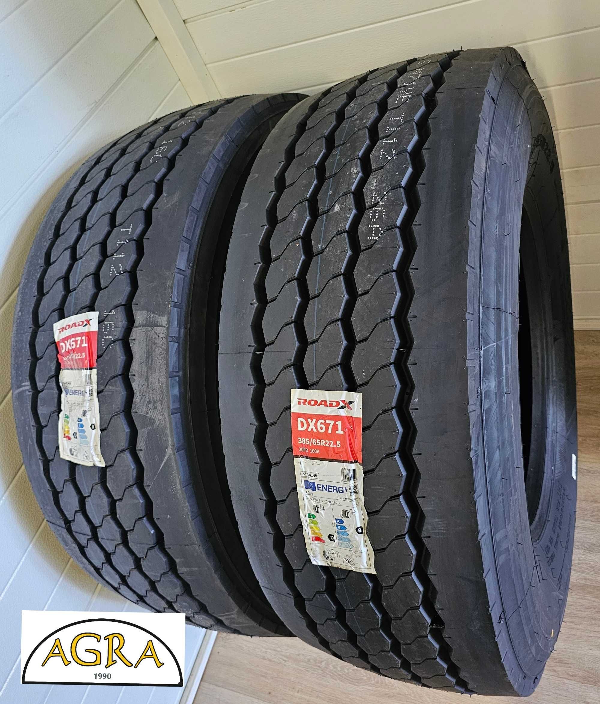 385/65R22.5 (1270netto) ROADX  DX671 przód naczepa opona  nowa JYNIU