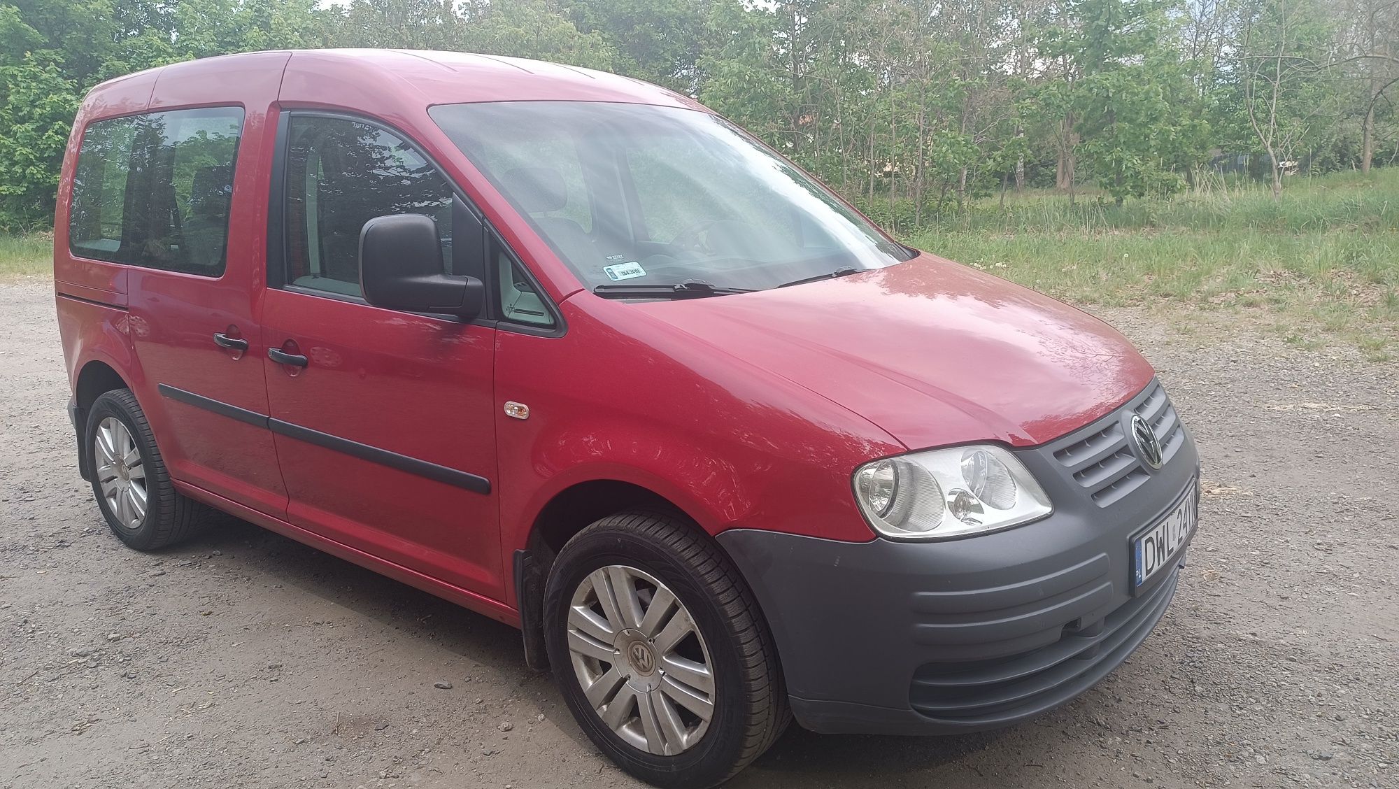 VW CADDY 1.9 TDI 75KM-2007 Polski salon,Klima