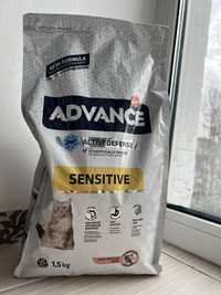 Сухий корм для кішок Advance Salmon Sensitive 1,5