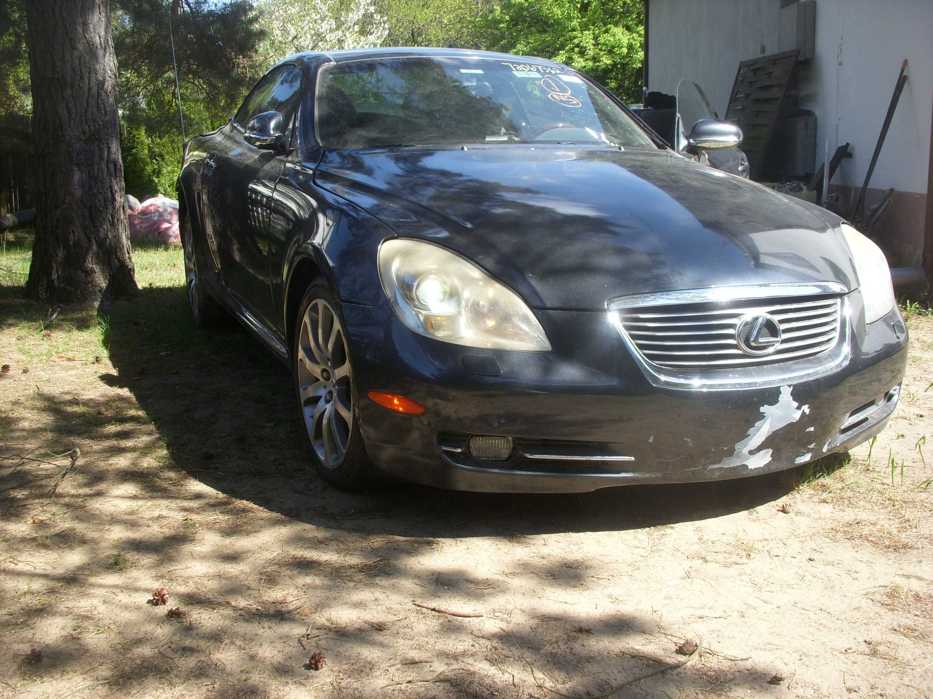 lexus sc sc430 lift polift uszkodzony