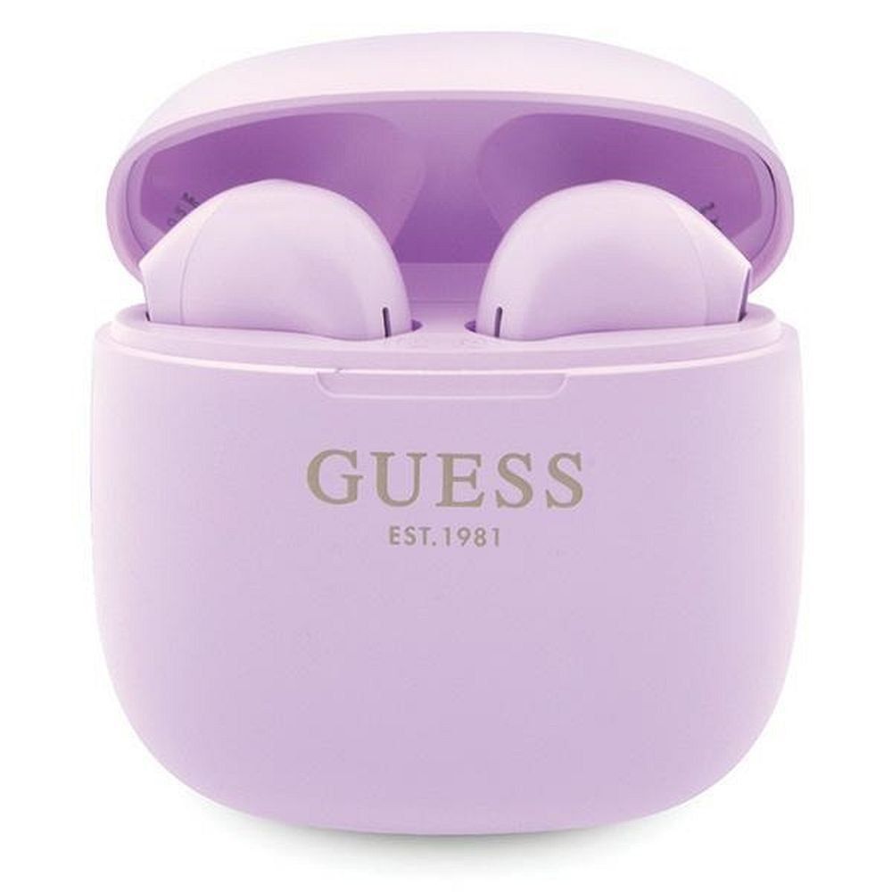 GUESS słuchawki bluetooth TWS GUTWST26PSU (Classic EST Logo) fioletowe