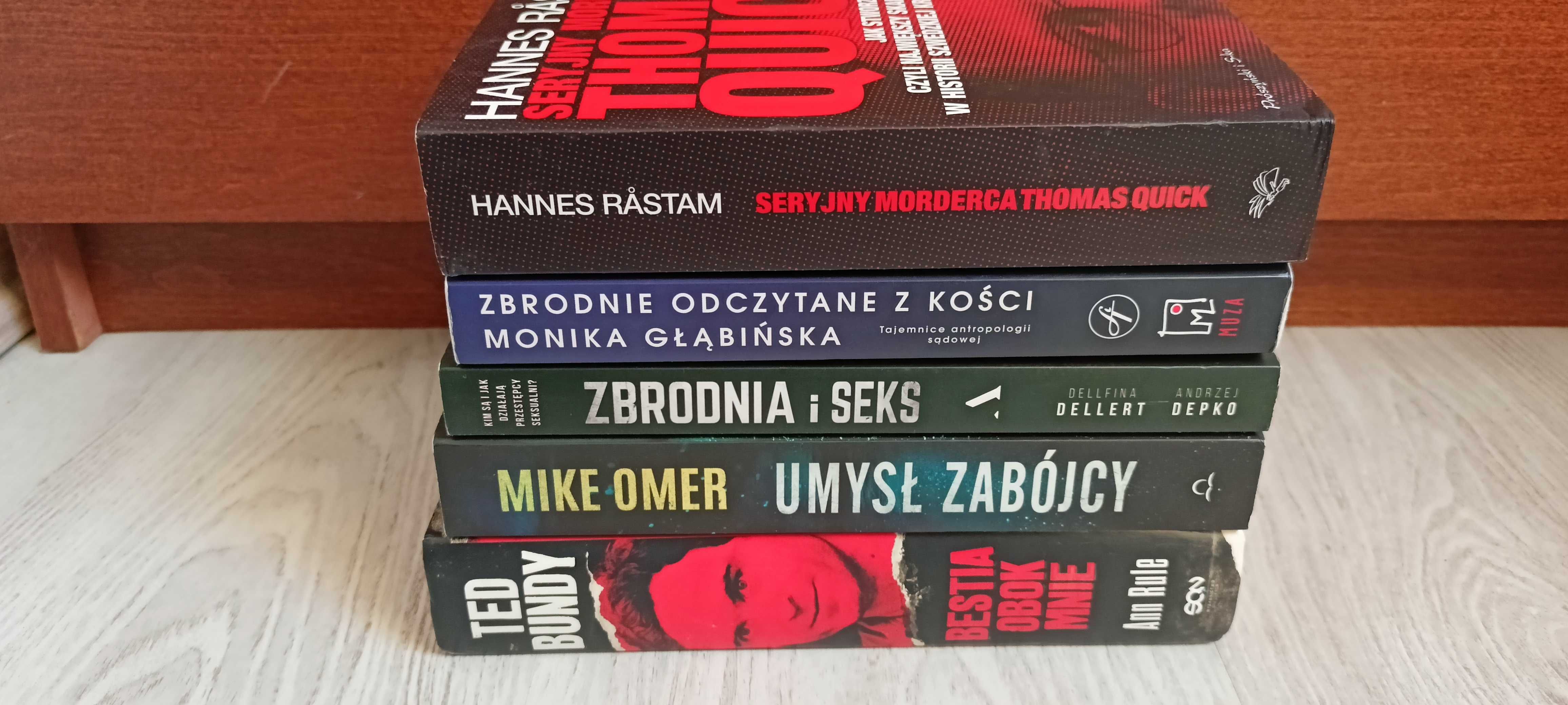 5x Ann Rule Ted Bundy Bestia obok mnie Rastam Seryjny morderca Thomas