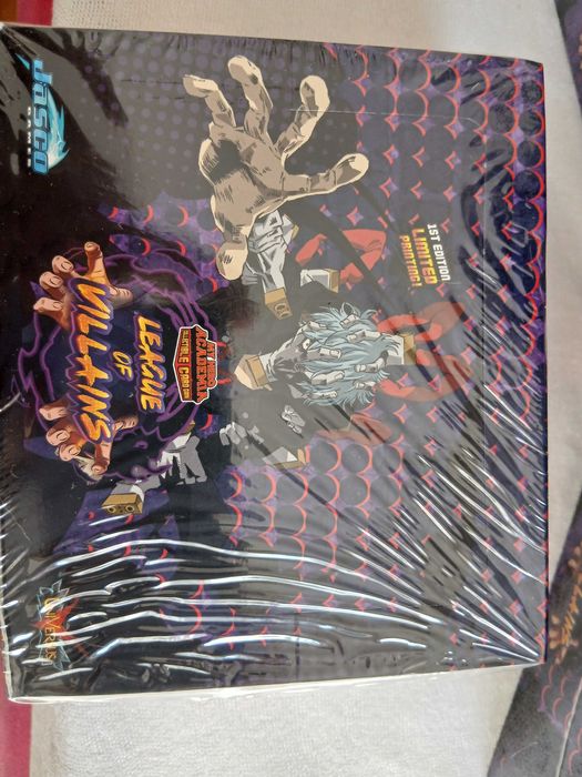 My Hero Academy League of Villains 1st Edition Booster Box (Selada)