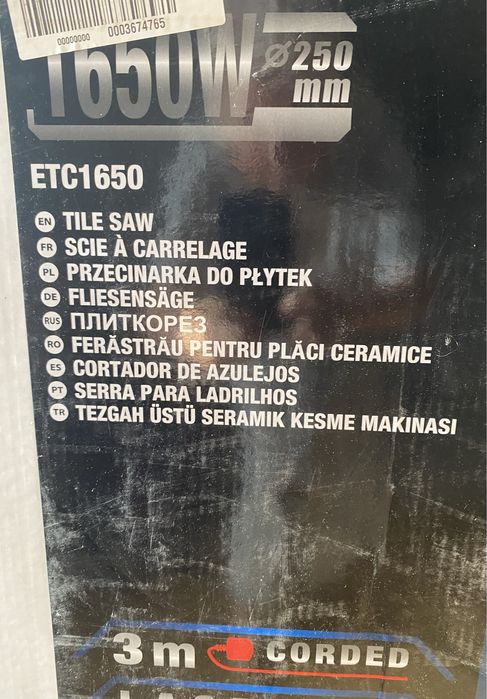 Erbauer przecinarka do płytek