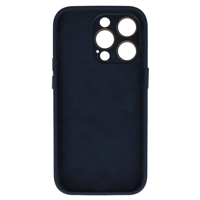 Tel Protect Lichi Soft Case Do Iphone 14 Pro Max Granatowy