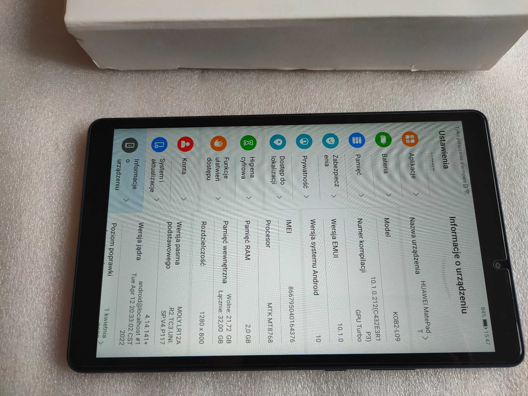 Huawei MatePad T8 LTE 2GB Ram Android 10.0