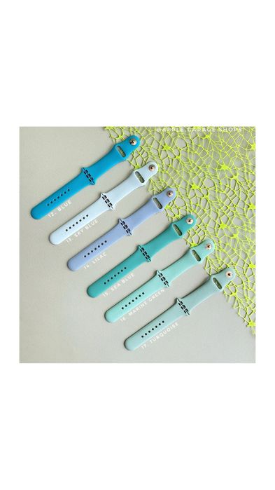 Силіконовий ремінець Apple Watch 38 40 41 42 44 45 49 епл вотч