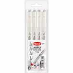 Cienkopis Manga Sketch Liner 4 kolory. Toma