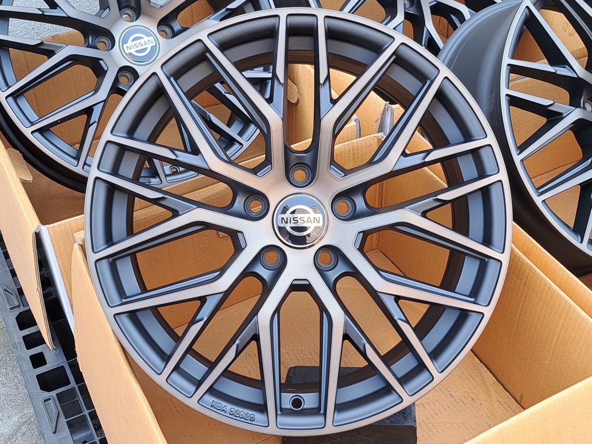 Alufelgi 18 5x114,3 NISSAN Juke Qashqai Pulsar Leaf Primera RS4 BE