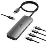uni Hub USB C Hub 3.2 gen 2 z 100 W PD i 4 portami Szybki 5in1 10Gb/s