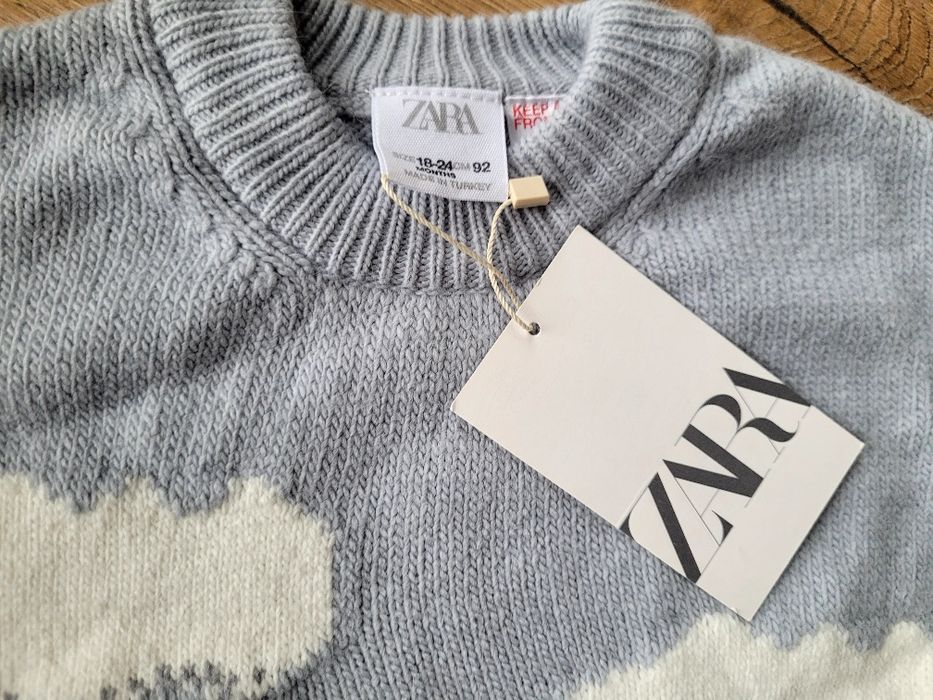 Sweterek zara roz. 92