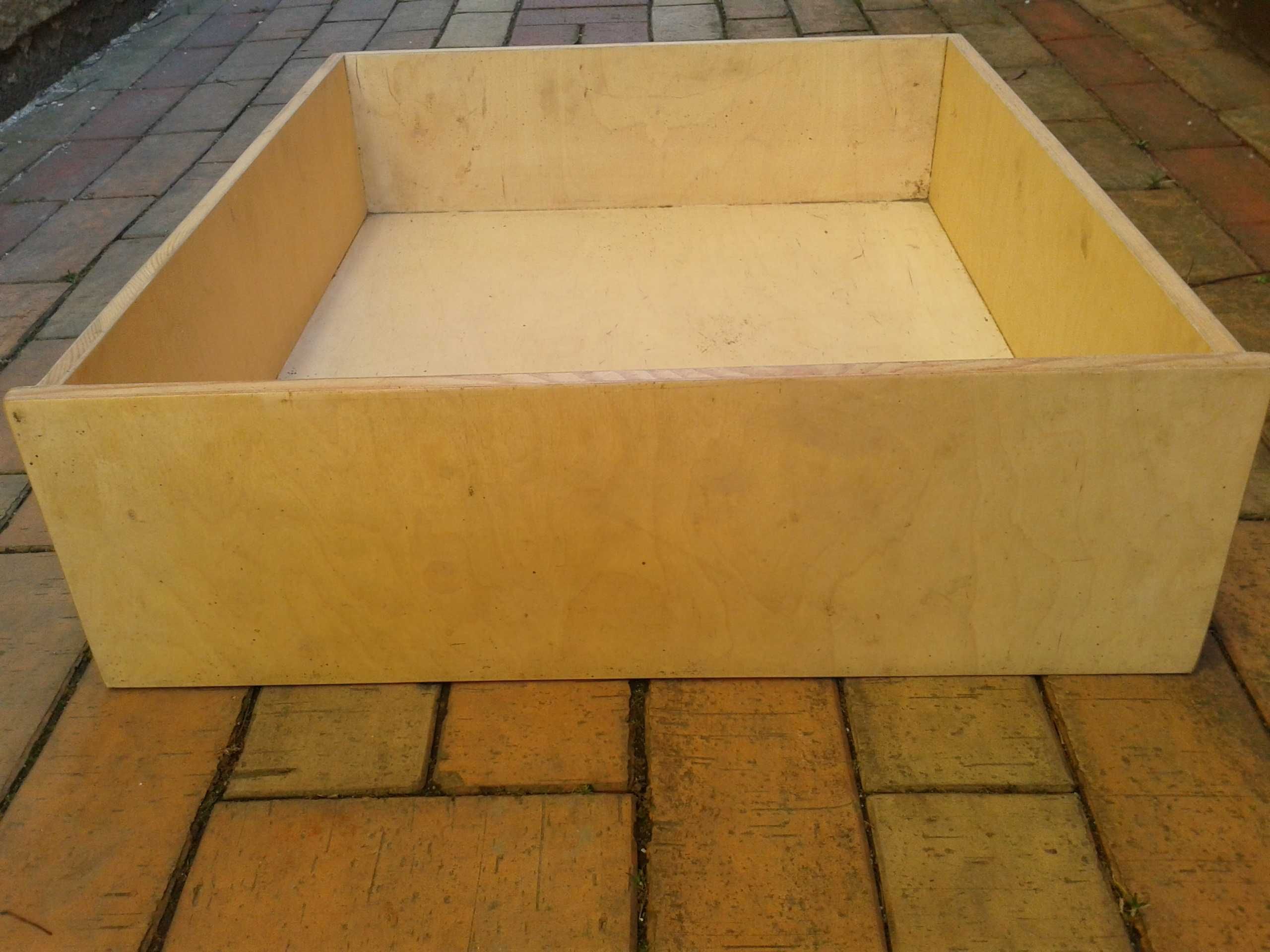szuflada drewniana - pojemnik