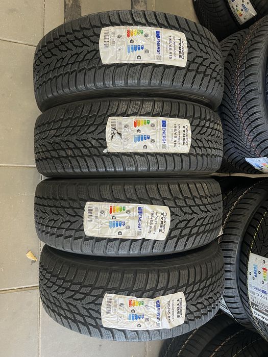 Opony zimowe NOWE 195/65/R15 Nokian Snowproof 1 - 4 sztuki