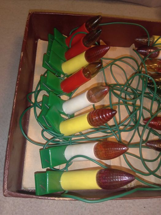 Lampki choinkowe Polskie CENTRA -PRL