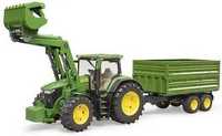 BRUDER zabawka traktor z przyczepą