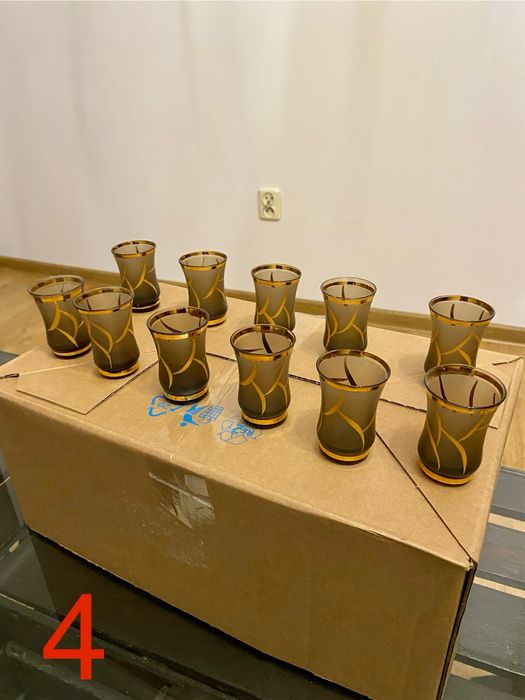 Kieliszki Czechy, Bohemia vintage