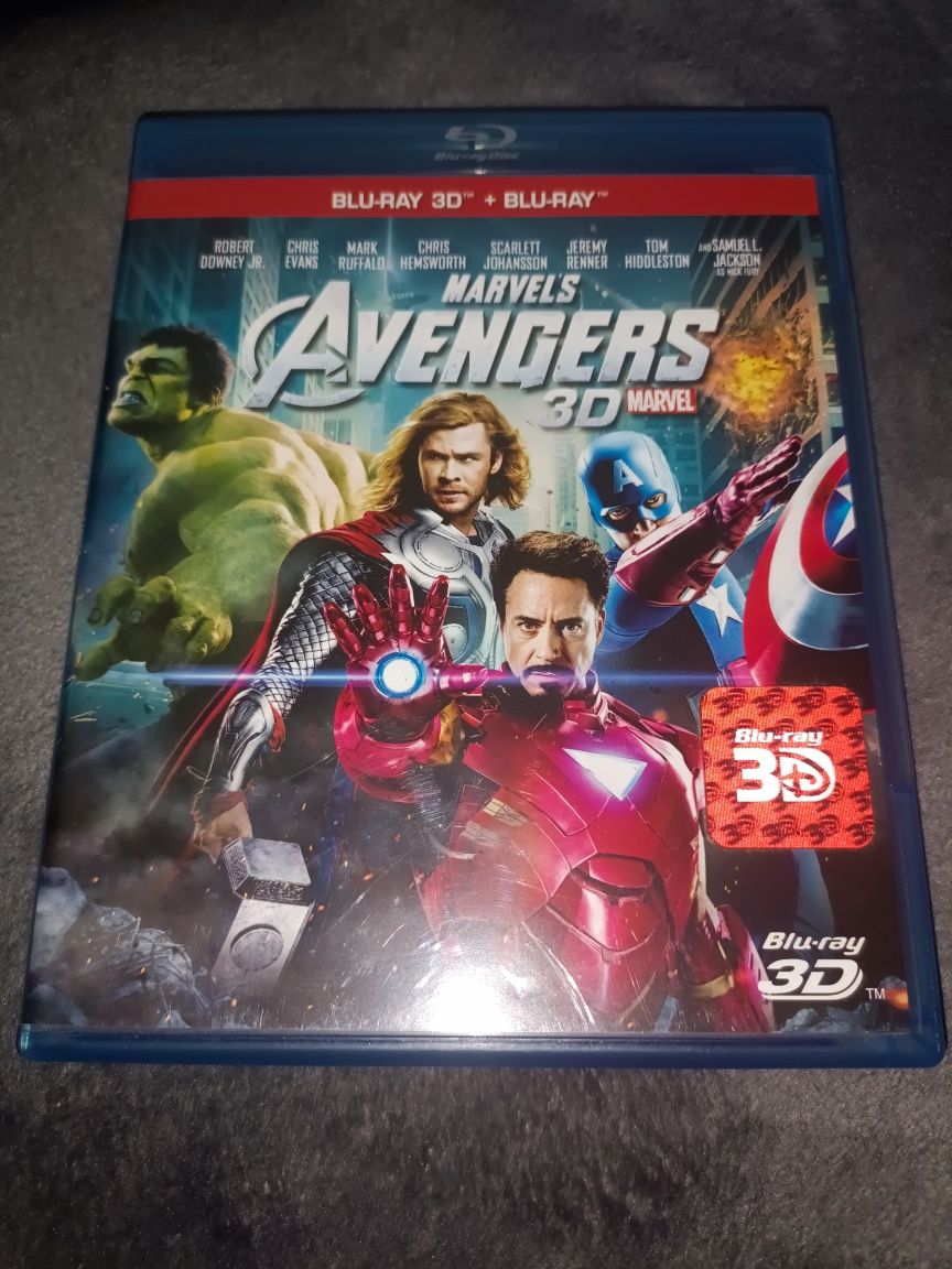 BluRay Avengers 3D Marvel