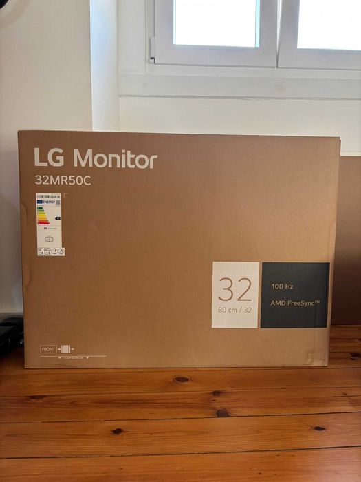 Monitor Curvo LG 32MR50C-B (31,5'' - 100 HZ - Full HD) - novo