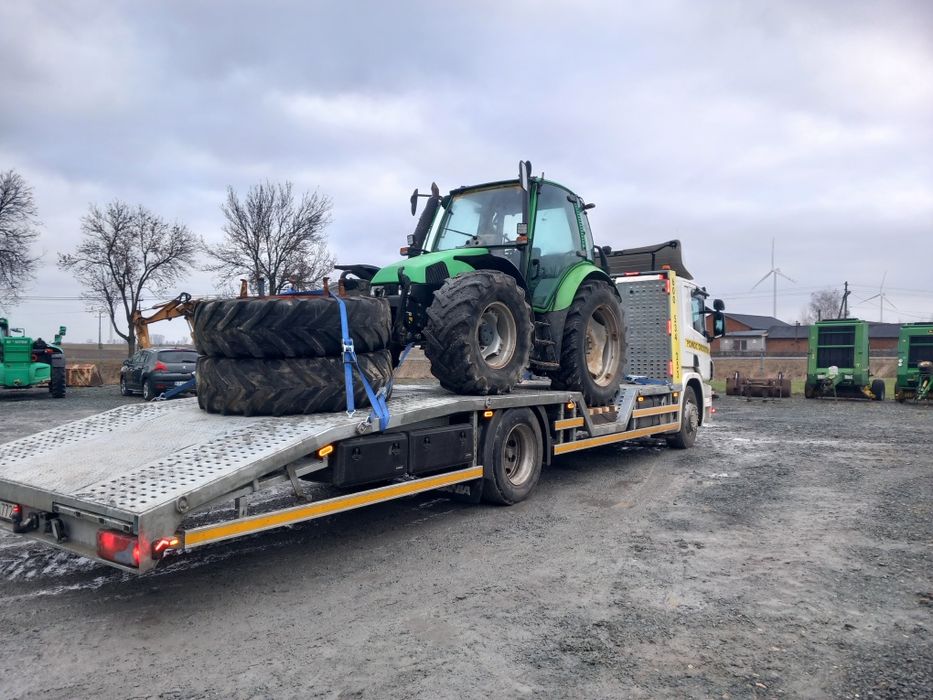 Transport Maszyn Rolniczych Budowlanych Pomoc drogowa