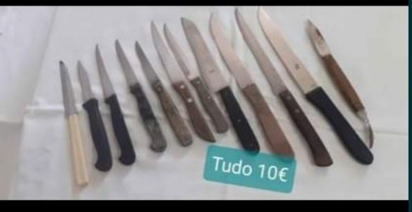 Vários utensílios de cozinha
