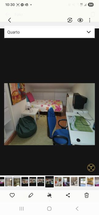Alugo quarto no centro de Leiria