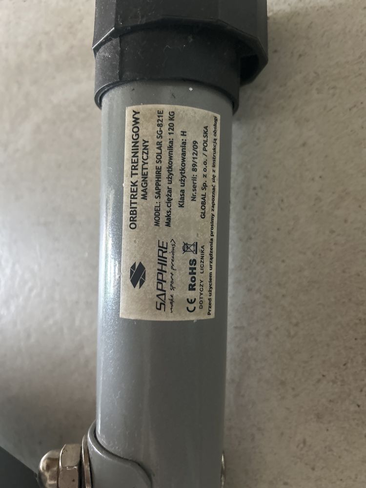 Orbitrek treningowy magnetyczny Sapphire