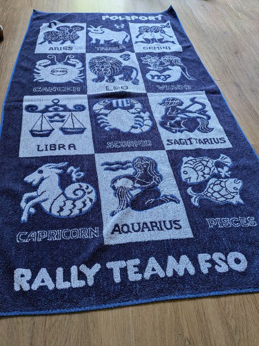 FSO Rally Team, Polsport ręcznik