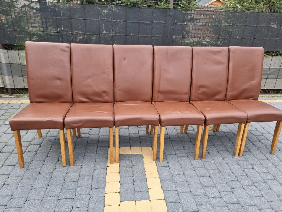 Komplet 6 krzeseł