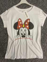 T-shirt bluzka na krotki rekaw bawelniana z Mickey Mouse onesize