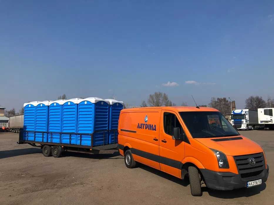 Викачка та обслуговування біотуалетів м.Київ,Дарницький р-н.