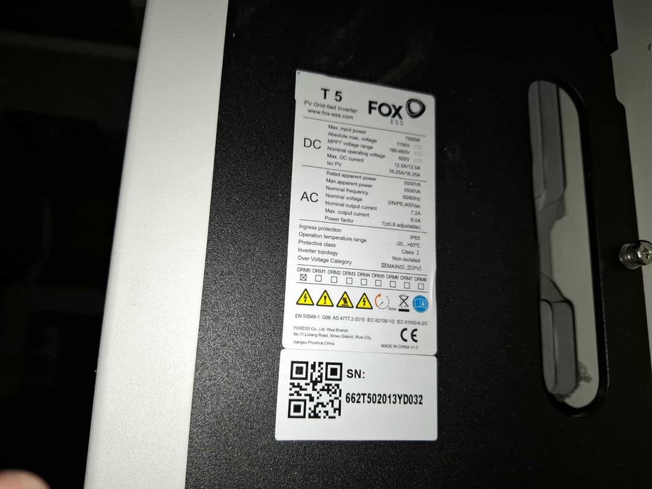 Falownik/Inwerter FOX ESS T5 (5kW)