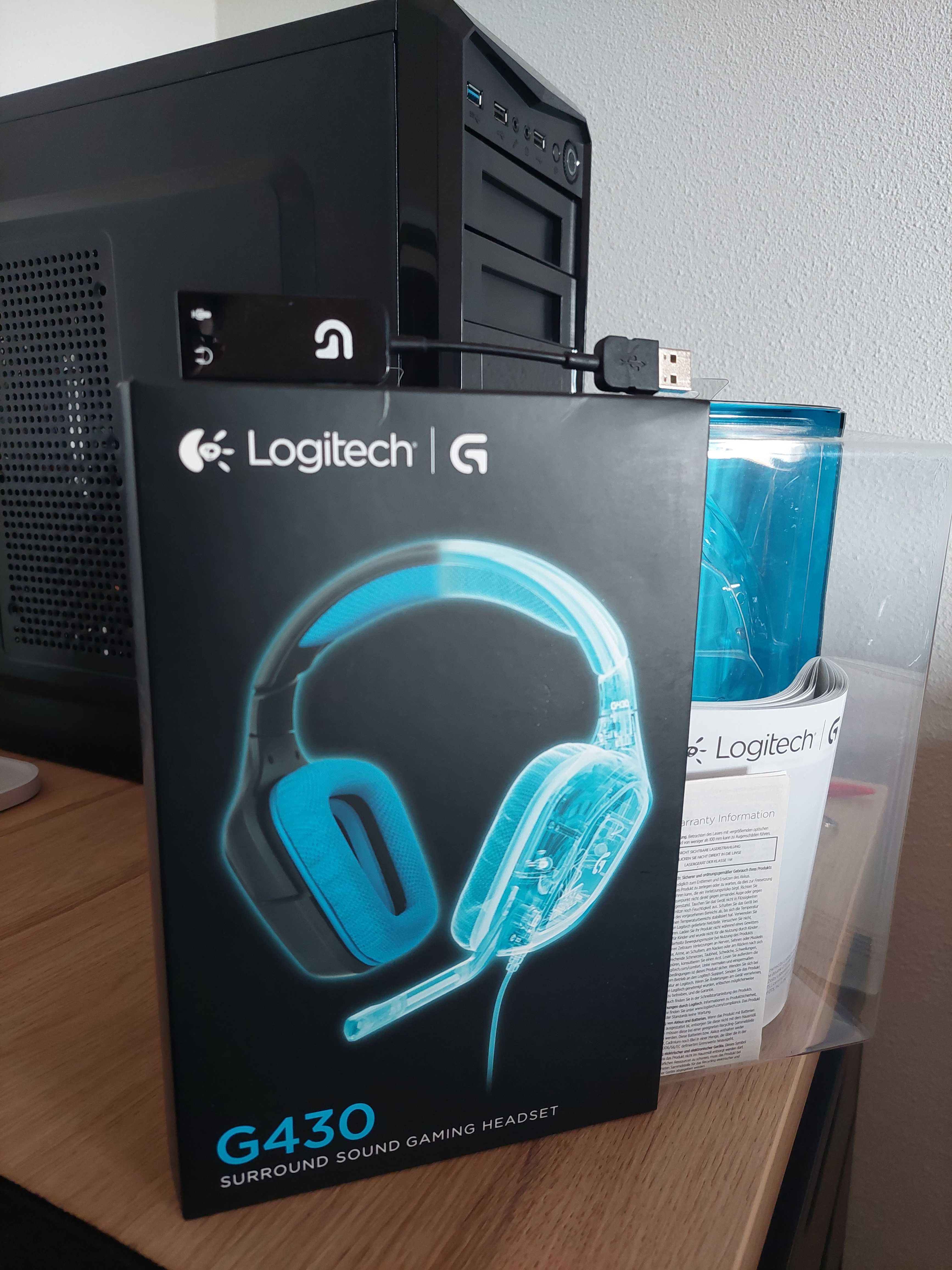 Auscultadores/Headphones Gaming Logitech G430