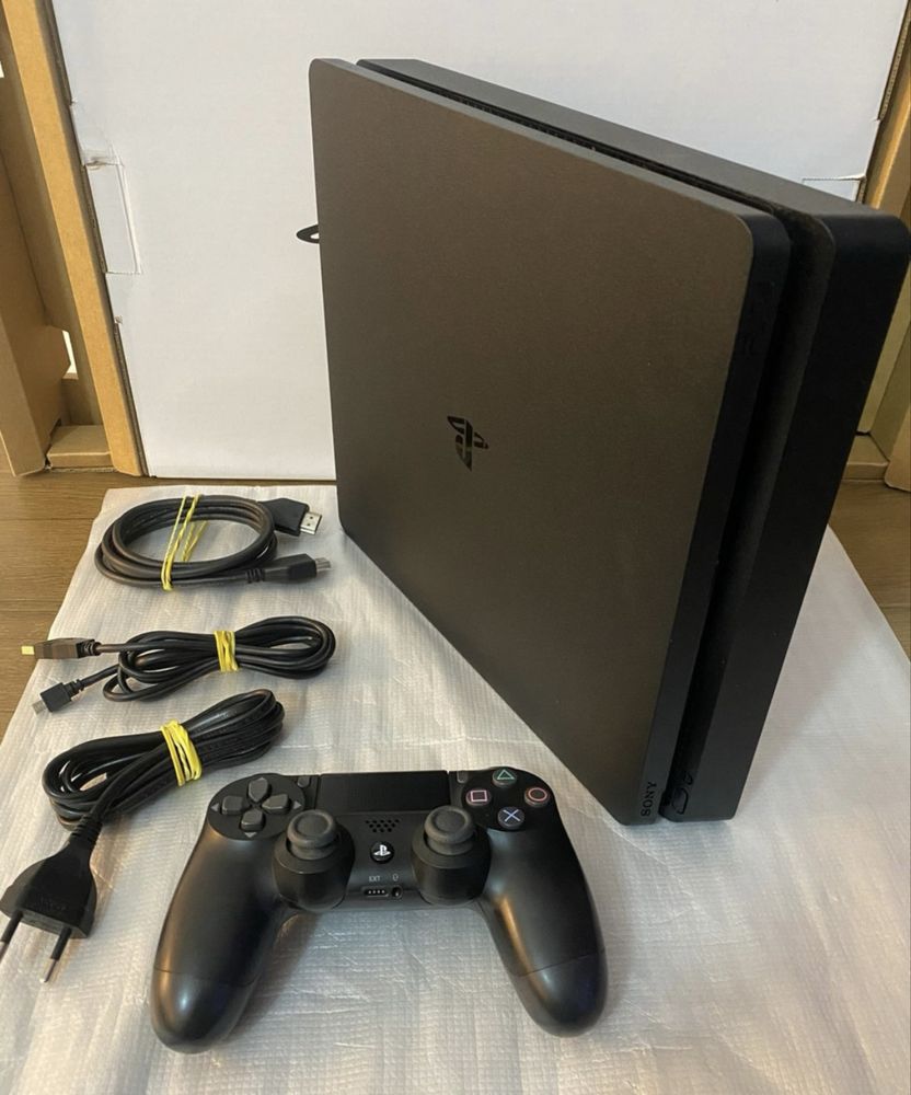 PlayStation 4 Slim PS4 Novo + Comando + Jogo Fifa 19