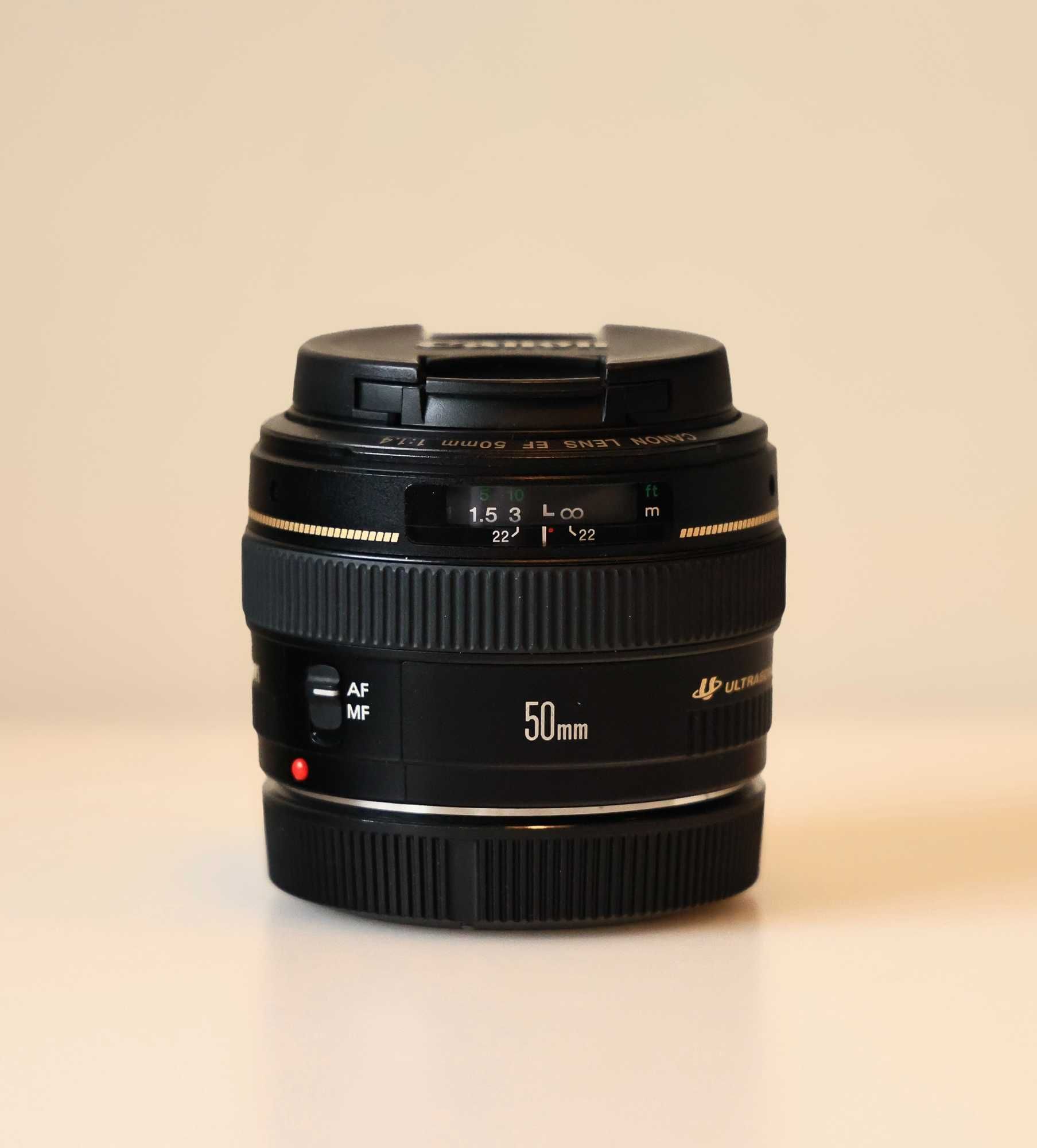 Vendo Lente Canon EF 50mm f/1.4 ultrasonic USM