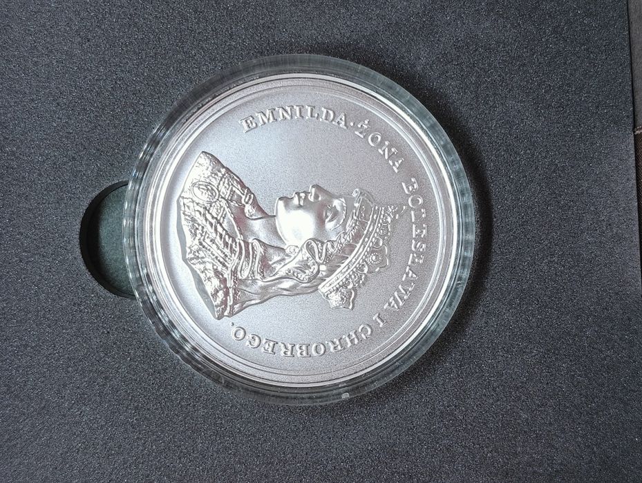 Super Moneta 2 dolary nowozelandzkie Królowa Emnilda