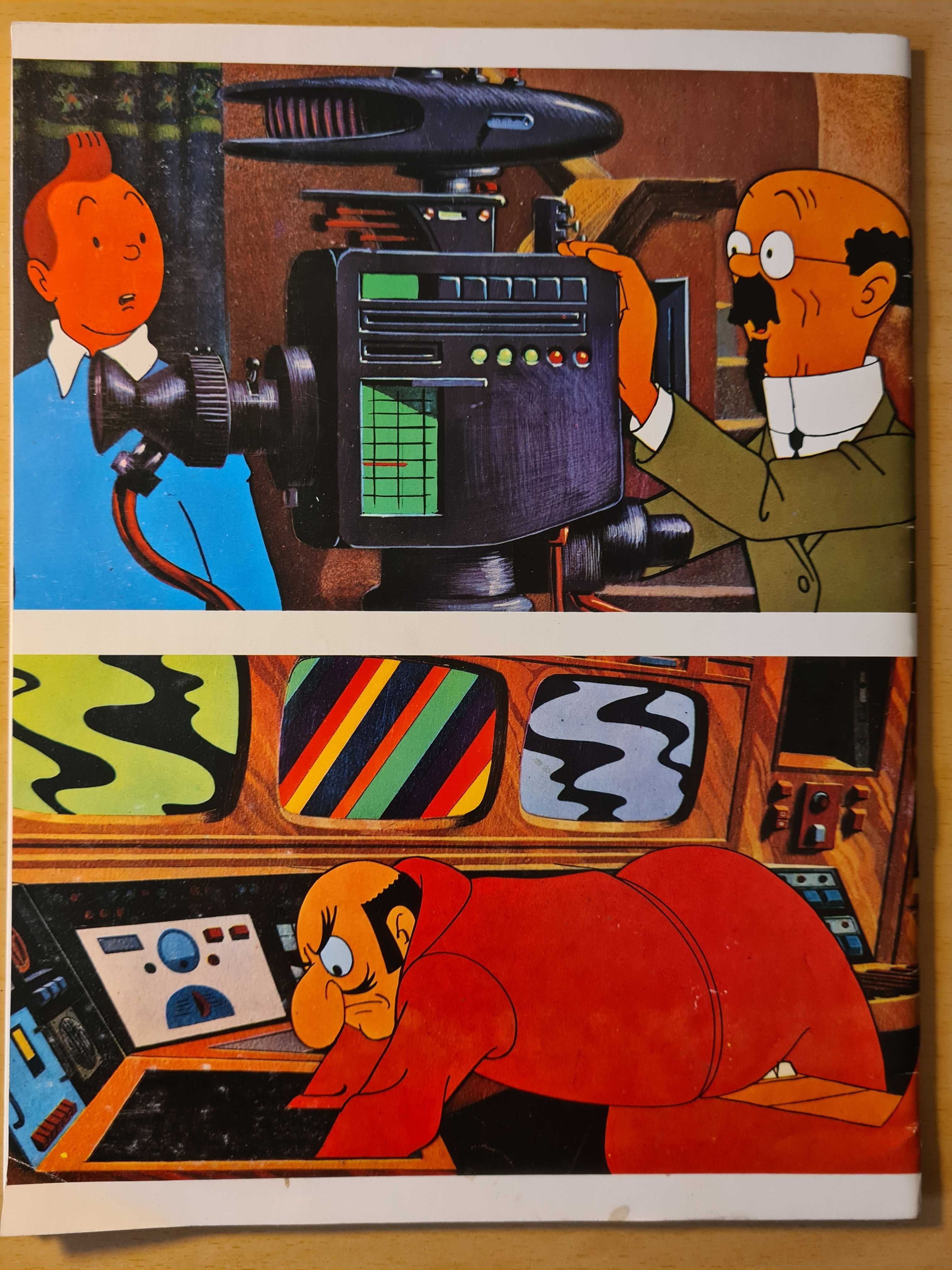 Coleção de cromos completa "Tintin e o Lago dos Tubarões"
