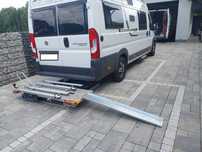 Platforma bagażnik na skuter motocykl rower do Bus Fiat Ducato, Citroen Jumper Peugeot Boxer