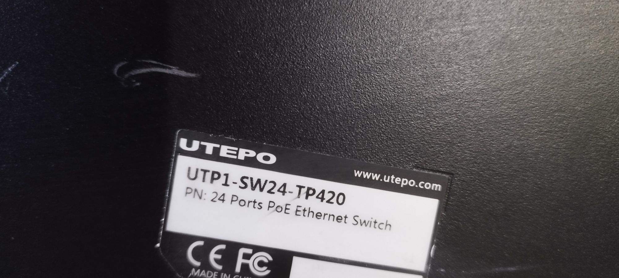 Продам Poe свич 24порта UTP1-SW24-TP420