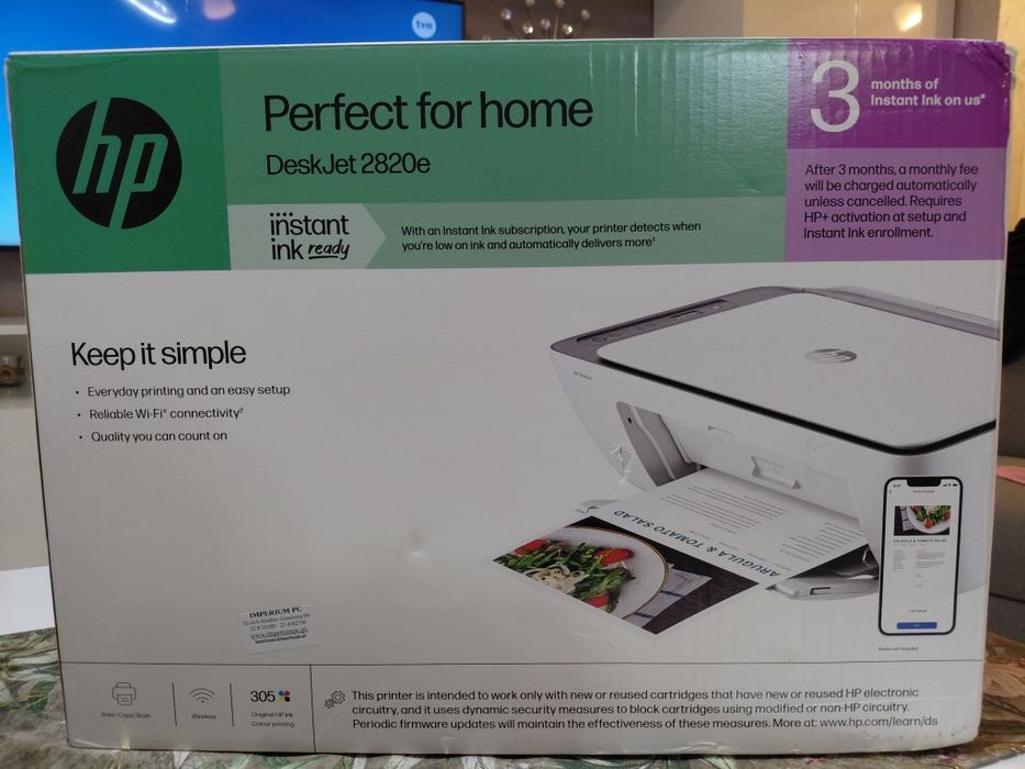 Drukarka hpDeskJet2820e